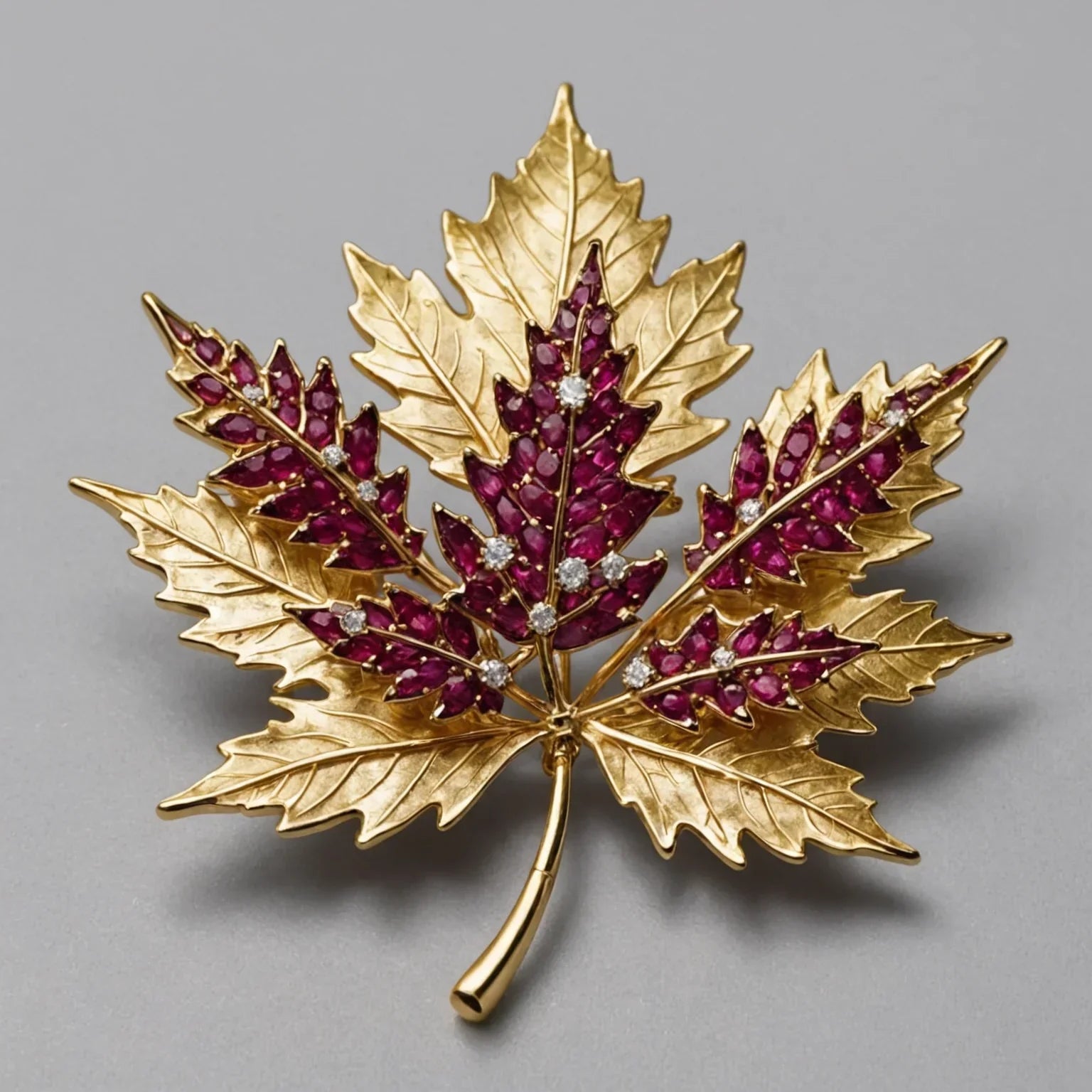 Maple Leaf Brooch