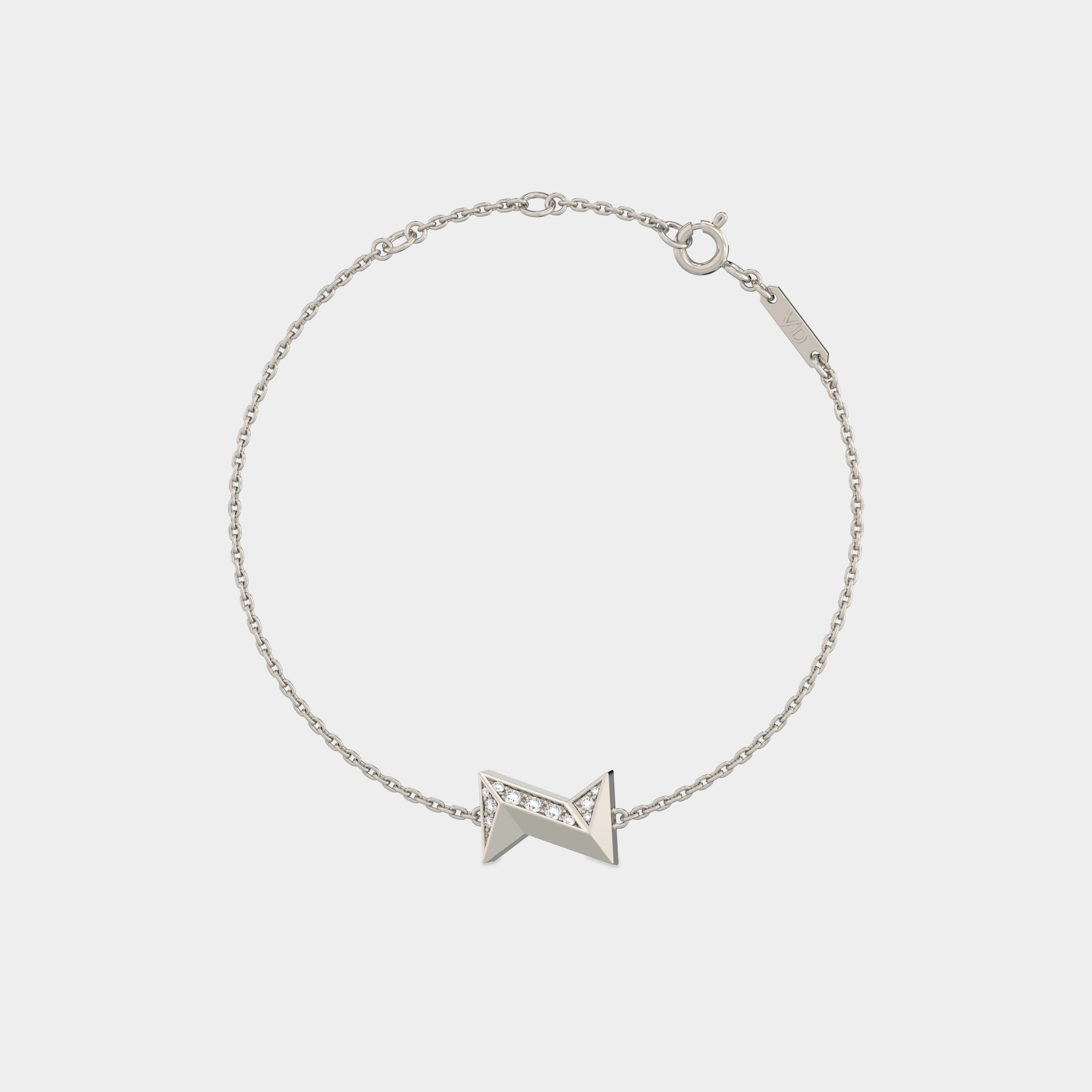 Visionate Dainty Bracelet, Diamond