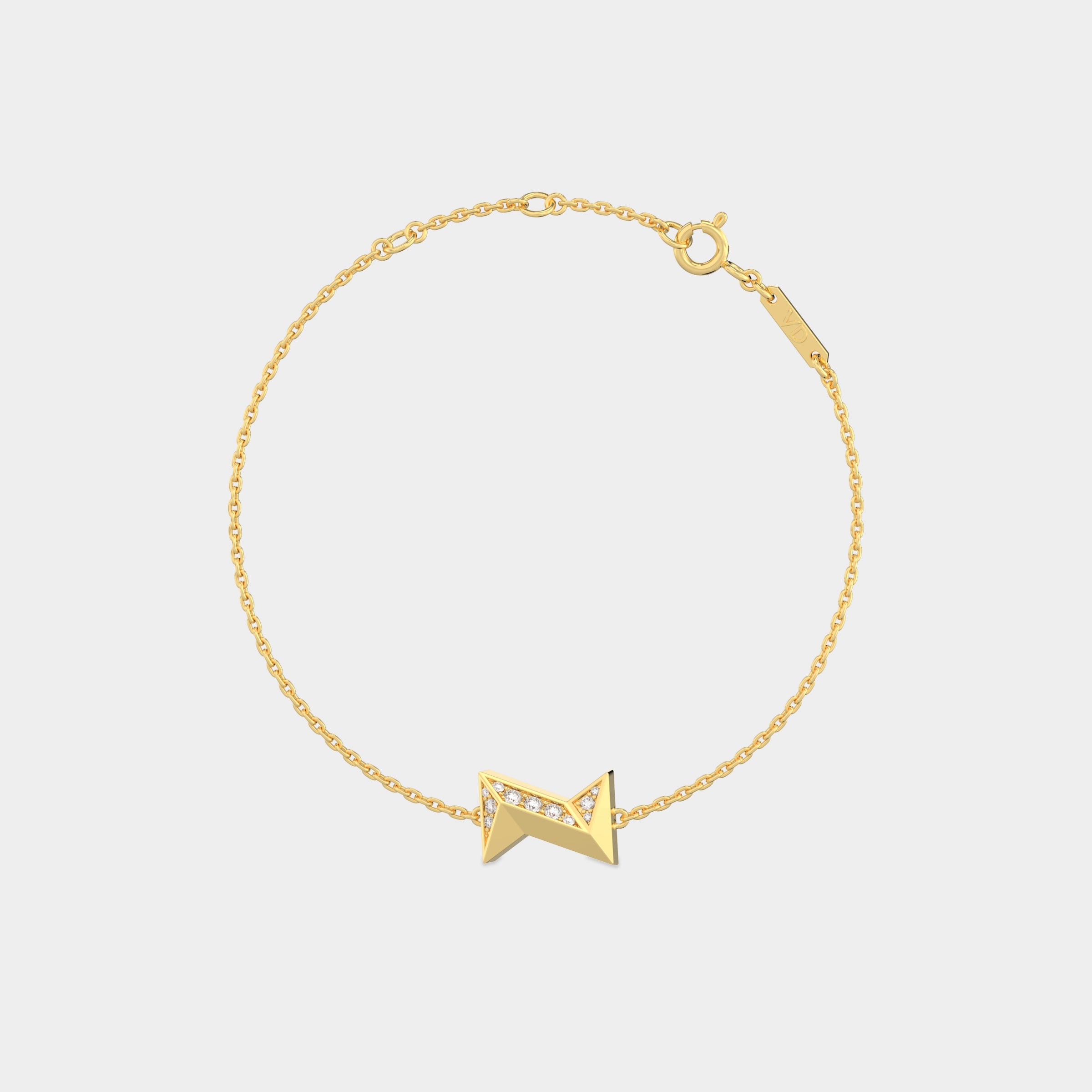 Visionate Dainty Bracelet, Diamond