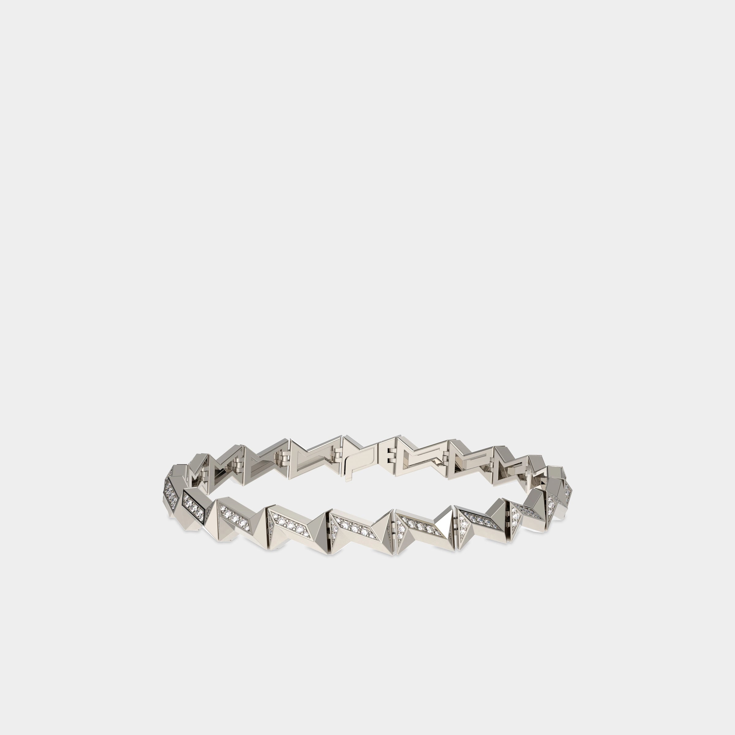 Visionate Signature Bracelet, Diamond