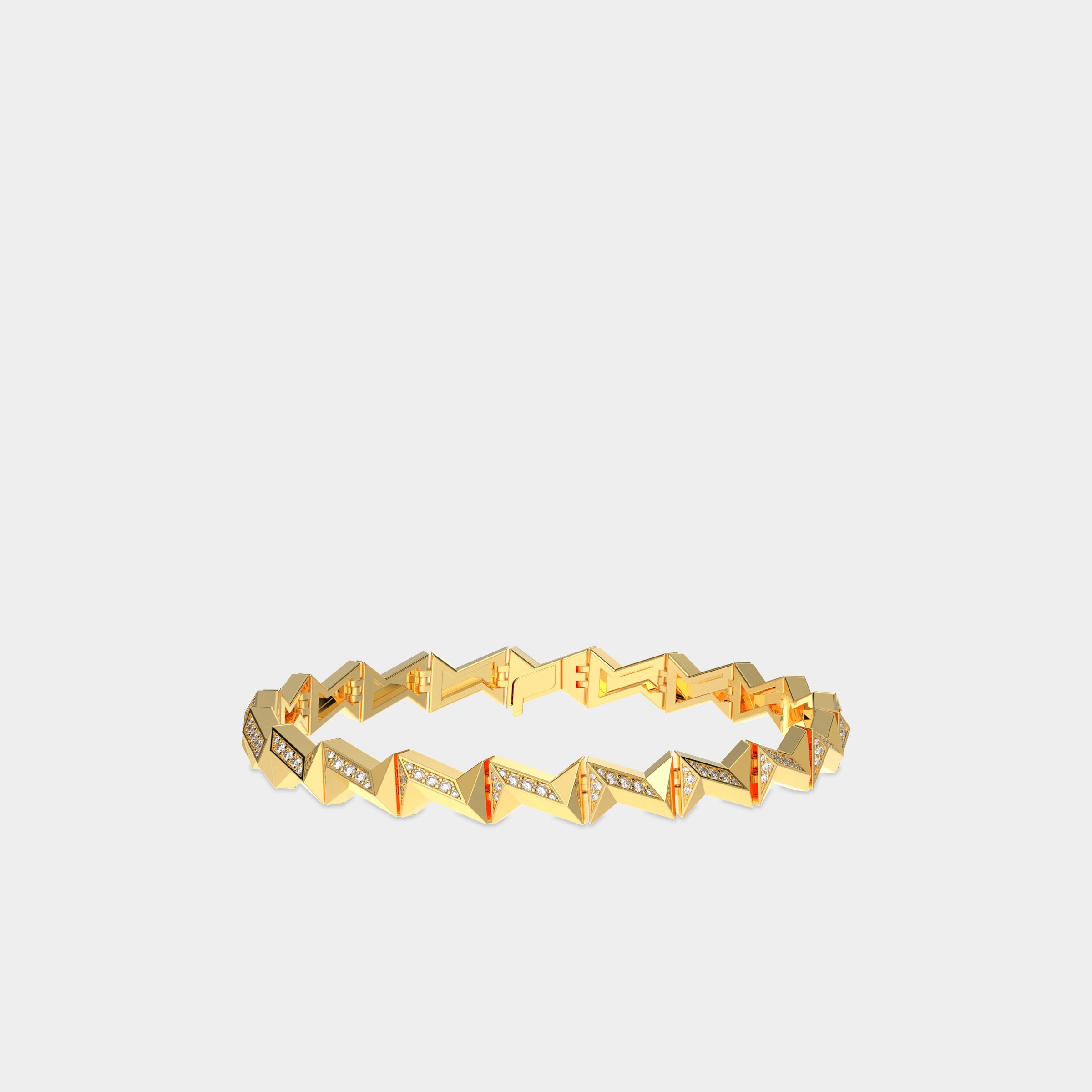 Visionate Signature Bracelet, Diamond