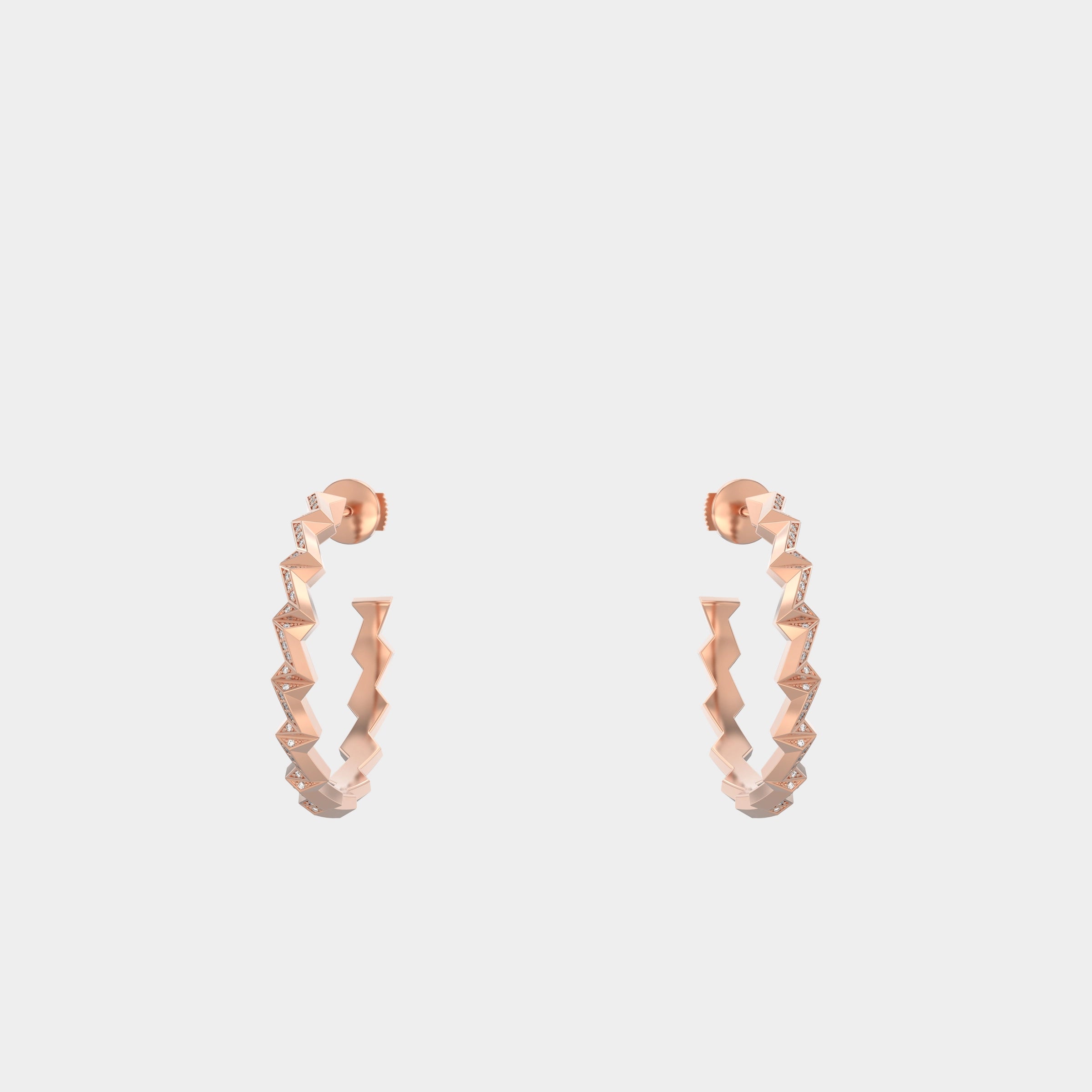 Visionate Signature Earrings, Diamond