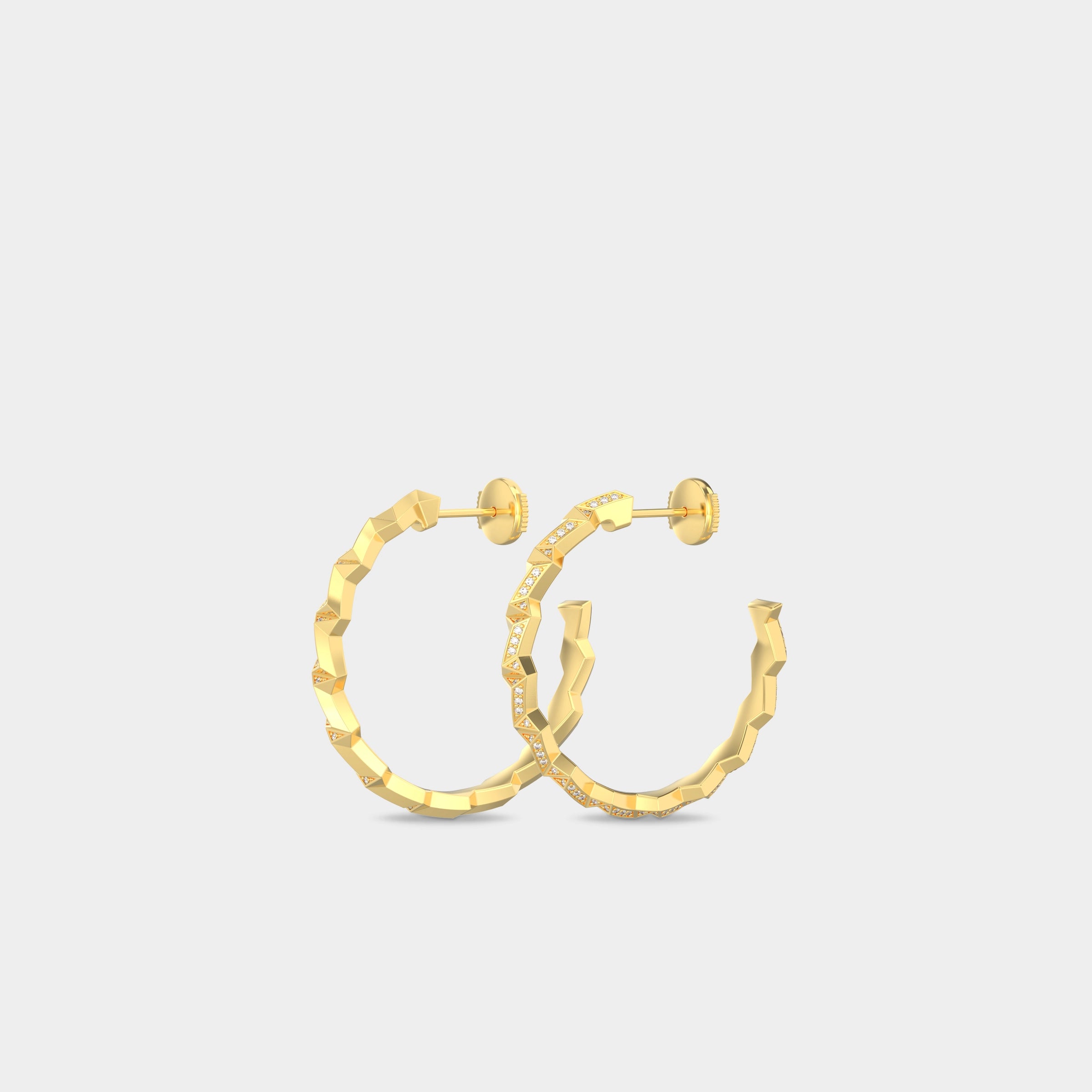 Visionate Signature Earrings, Diamond