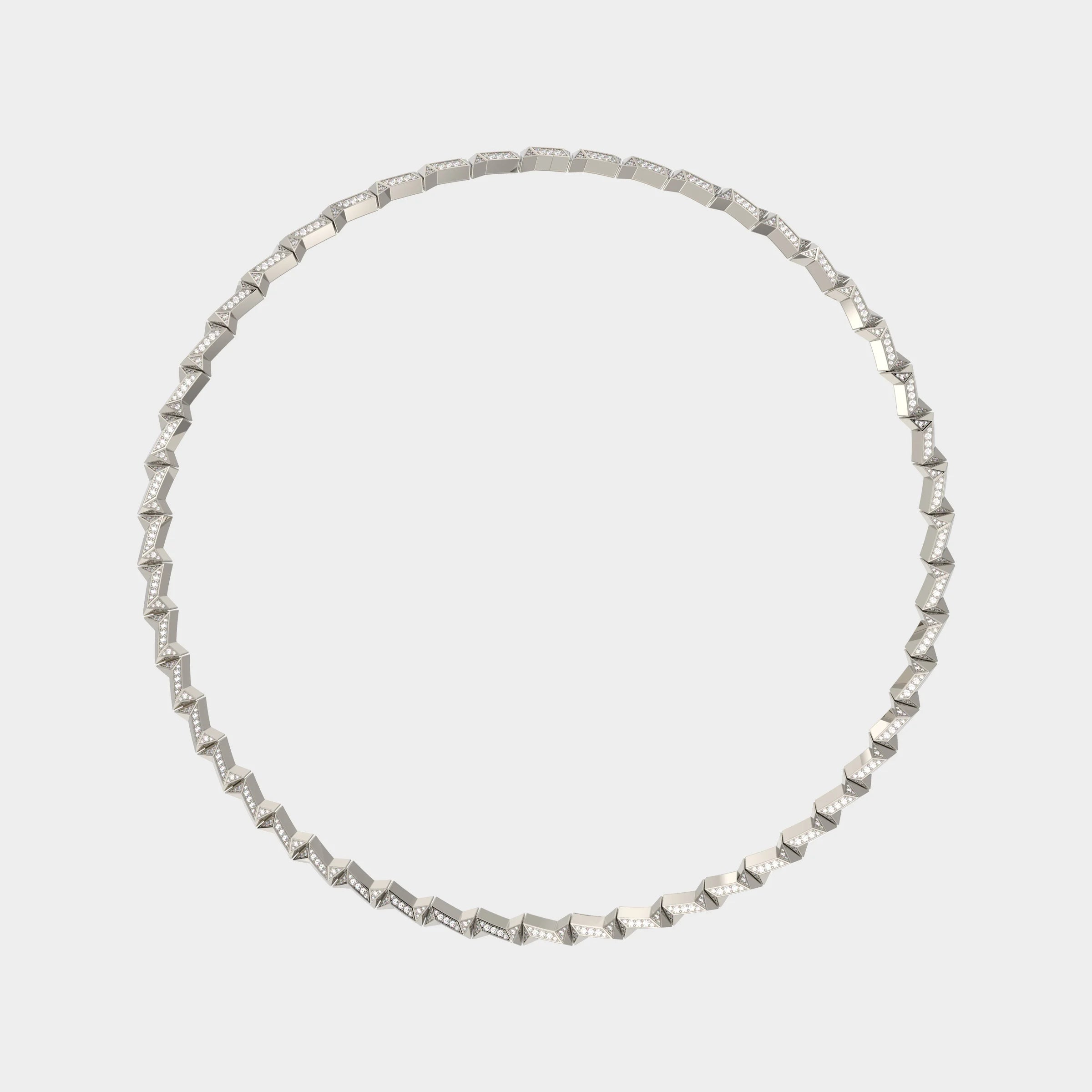 Visionate Signature Necklace, Diamond